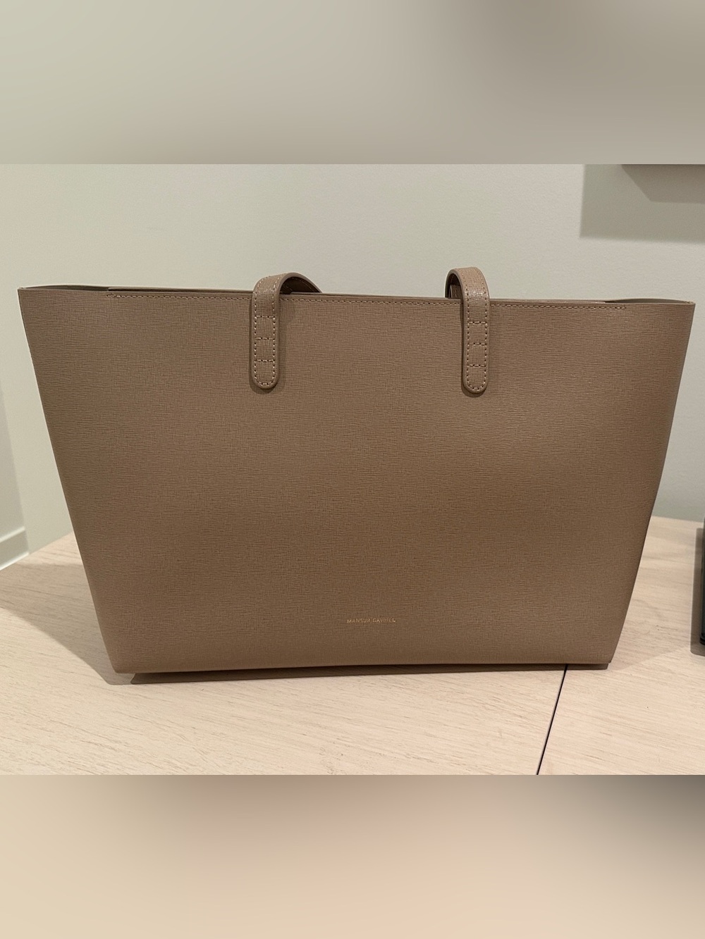 Mansur Gavriel Small Zip Tote Beige